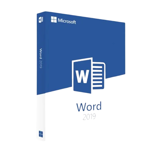 Produktabbildung der Microsoft Word 2019 Softwareverpackung