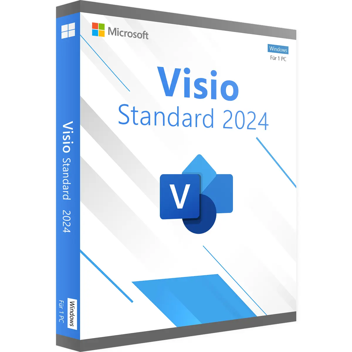 Microsoft Visio 2024 Standard Windows Retail Lizenz | Accountgebunden