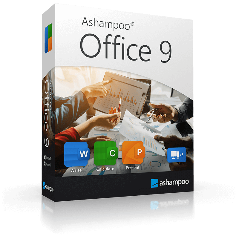 Ashampoo Office 9 | 5 Geräte | Dauerhaft Gültig