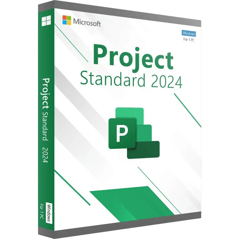 Microsoft Project 2024 Standard Windows Retail Lizenz | Accountgebunden