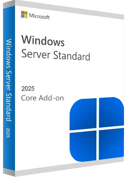 Windows Server Standard 2025 Core Add-on Box