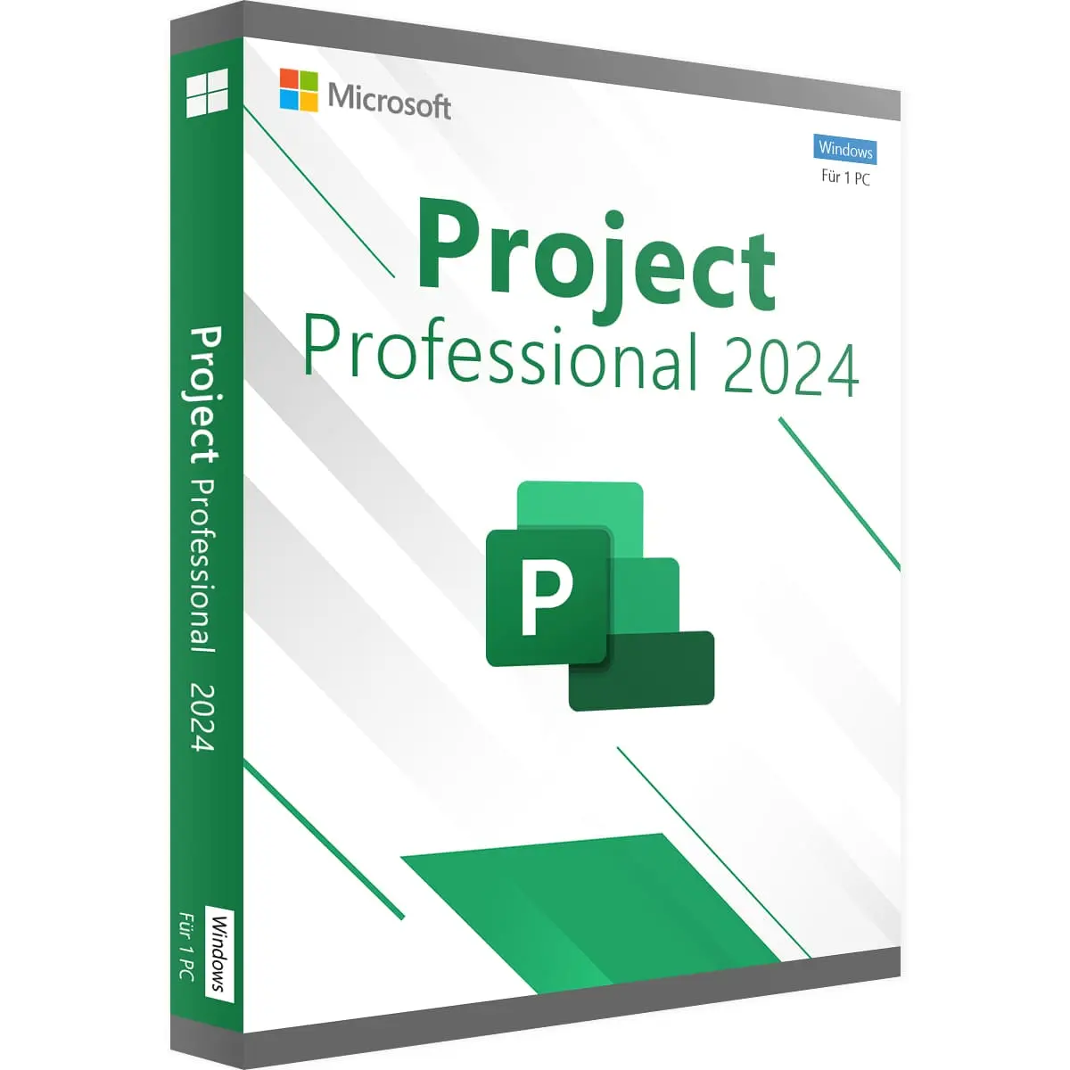 Microsoft Project 2024 Professional Windows Retail Lizenz | Accountgebunden